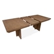 Magnussen Home Marcel Harvest Brown Extendable Trestle Dining Table
