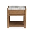 Magnussen Home Plum Creek Sierra Brown Rectangular End Table