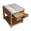 Magnussen Home Plum Creek Sierra Brown Rectangular End Table