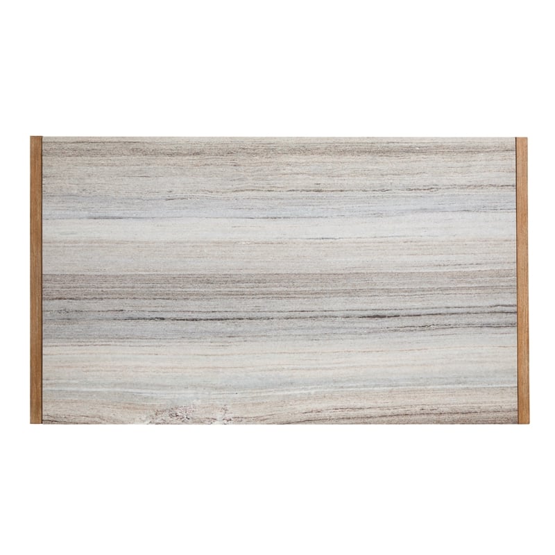 Magnussen Home Plum Creek Sierra Brown Rectangular Cocktail Table With Casters