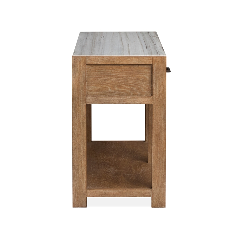 Magnussen Home Plum Creek Sierra Brown Rectangular Sofa Table