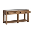 Magnussen Home Plum Creek Sierra Brown Rectangular Sofa Table