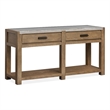 Magnussen Home Plum Creek Sierra Brown Rectangular Sofa Table