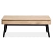 Magnussen Home Fletcher Driftwood Lift Top Storage Cocktail Table