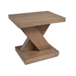 Magnussen Home Lansbury Antique Wheat Rectangular End Table