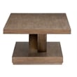 Magnussen Home Lansbury Antique Wheat Rectangular Cocktail Table With Casters
