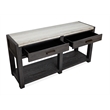 Magnussen Home Plum Creek Ravenwood Black Rectangular Sofa Table