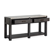 Magnussen Home Plum Creek Ravenwood Black Rectangular Sofa Table
