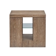 Magnussen Home Conway Spiced Brown Rectangular End Table