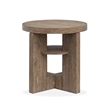 Magnussen Home Conway Spiced Brown Round End Table