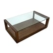 Magnussen Home Sebastian Cinnamon Rectangular Cocktail Table With Casters