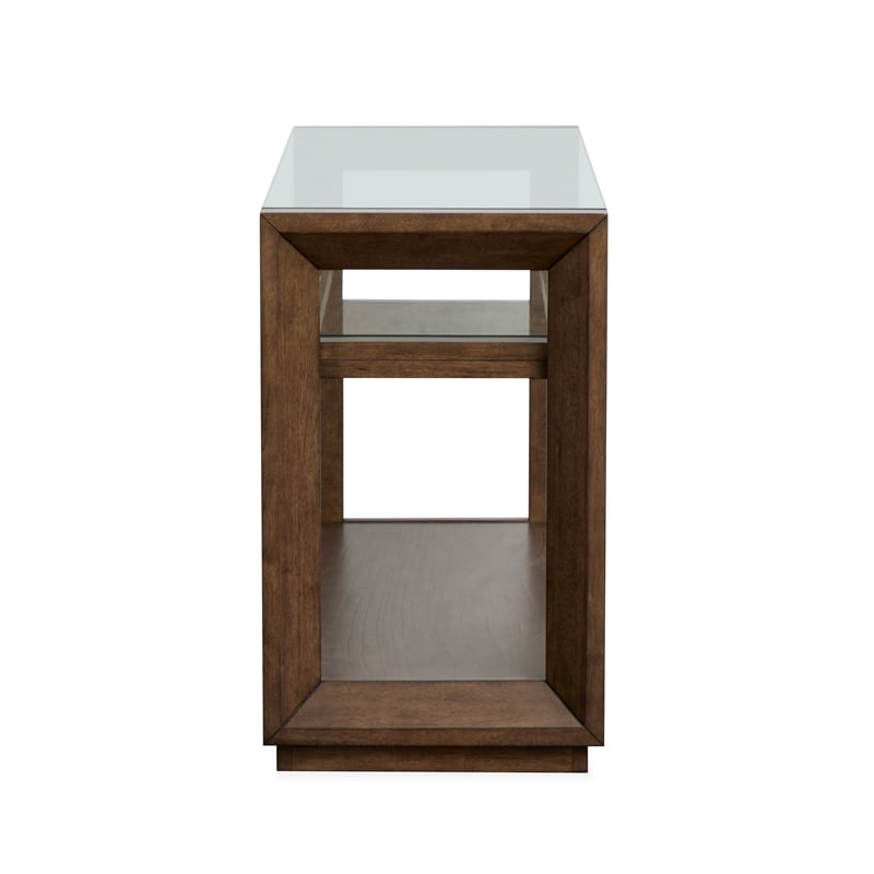 Magnussen Home Sebastian Cinnamon Rectangular Sofa Table