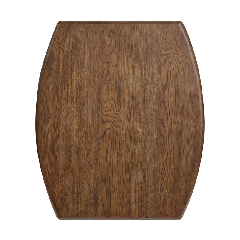 Magnussen Home Phoebe Sienna Brown Rectangular End Table