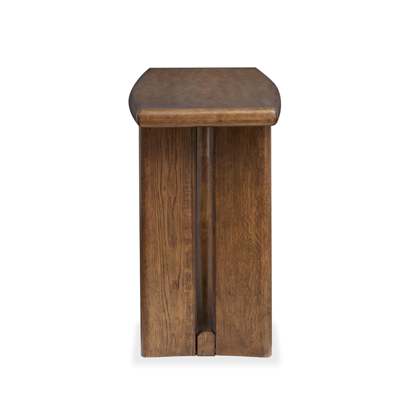 Magnussen Home Phoebe Sienna Brown Rectangular Sofa Table