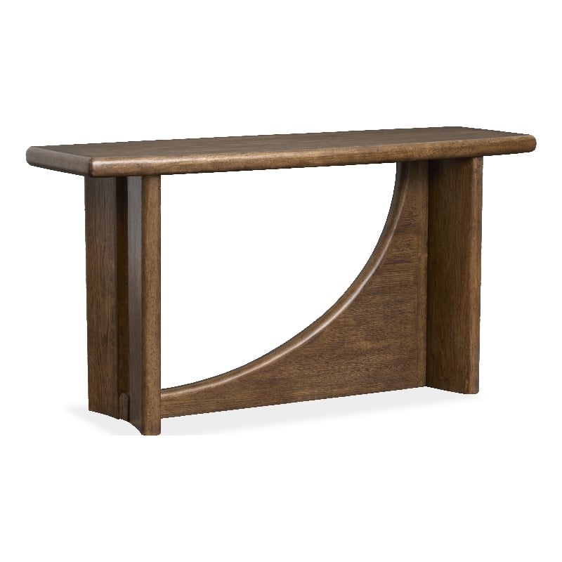 Magnussen Home Phoebe Sienna Brown Rectangular Sofa Table