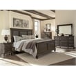 Magnussen Home Calistoga Weathered Charcoal Drawer Dresser With Landscape Mirror