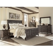 Magnussen Home Calistoga Weathered Charcoal Drawer Dresser With Landscape Mirror