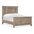 Magnussen Home Lancaster Dovetail Grey Queen Shutter Panel Bed
