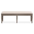 Magnussen Home Lancaster Dovetail Grey Bench