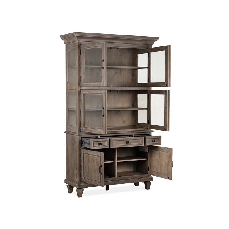 Magnussen Home Lancaster Dovetail Grey Dining Cabinet