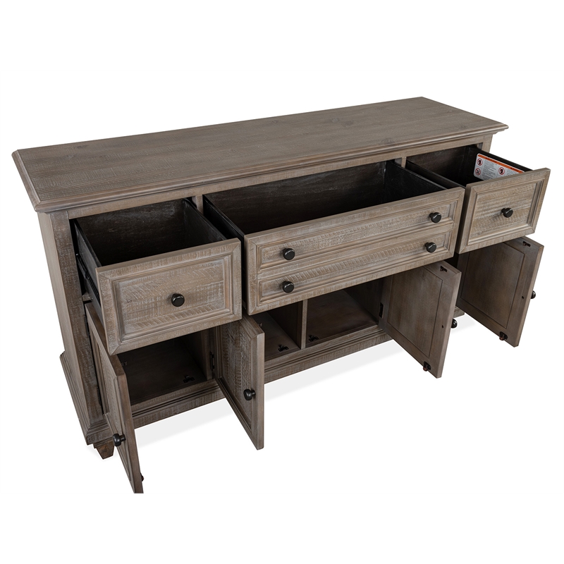 Magnussen Home Lancaster Dovetail Grey Buffet
