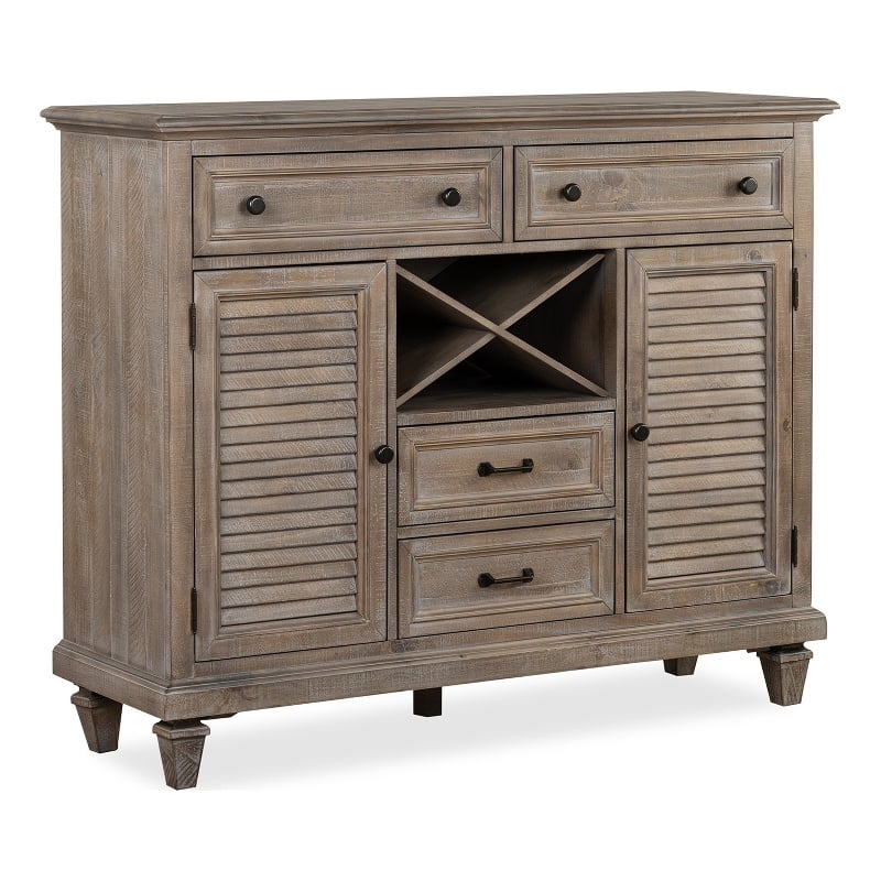 Magnussen Home Lancaster Dovetail Grey Server
