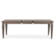 Magnussen Home Lancaster Dovetail Grey Extendable Rectangular Dining Table