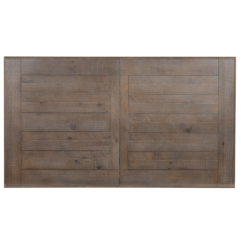 Magnussen Home Lancaster Dovetail Grey Extendable Rectangular Dining Table