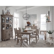 Magnussen Home Lancaster Dovetail Grey Extendable Rectangular Dining Table