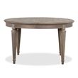 Magnussen Home Lancaster Dovetail Grey Extendable Round Dining Table