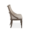 Magnussen Home Lancaster Dovetail Grey Upholstered Bench