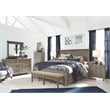 Magnussen Home Paxton Place Dovetail Grey Queen Panel Storage Bed