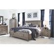 Magnussen Home Paxton Place Dovetail Grey California King Panel Storage Bed