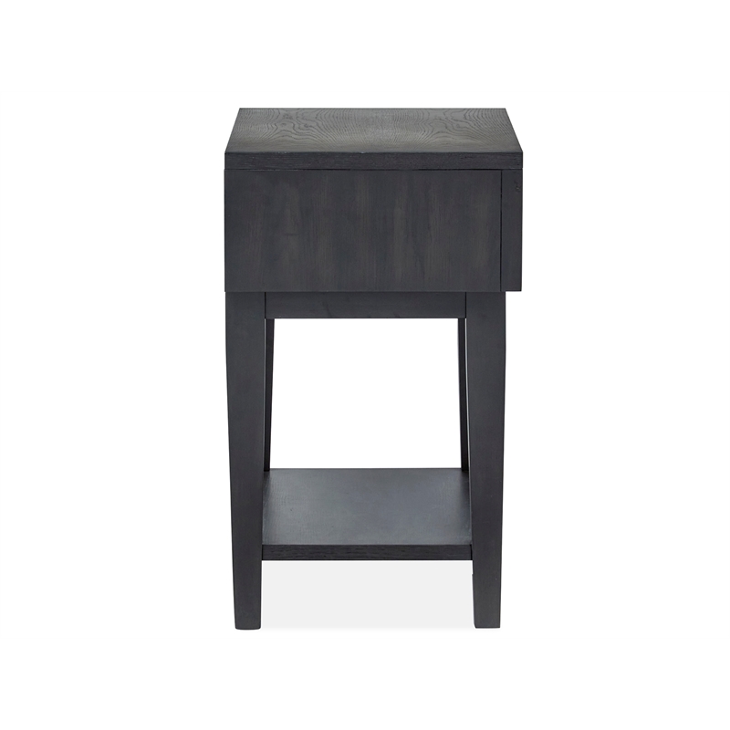 Magnussen Home Lindon Belgian Wheat And Coffee Bean Open Nightstand