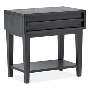 Magnussen Home Lindon Belgian Wheat And Coffee Bean Open Nightstand