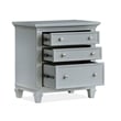 Magnussen Home Charleston Harbor Gray Grey Drawer Nightstand