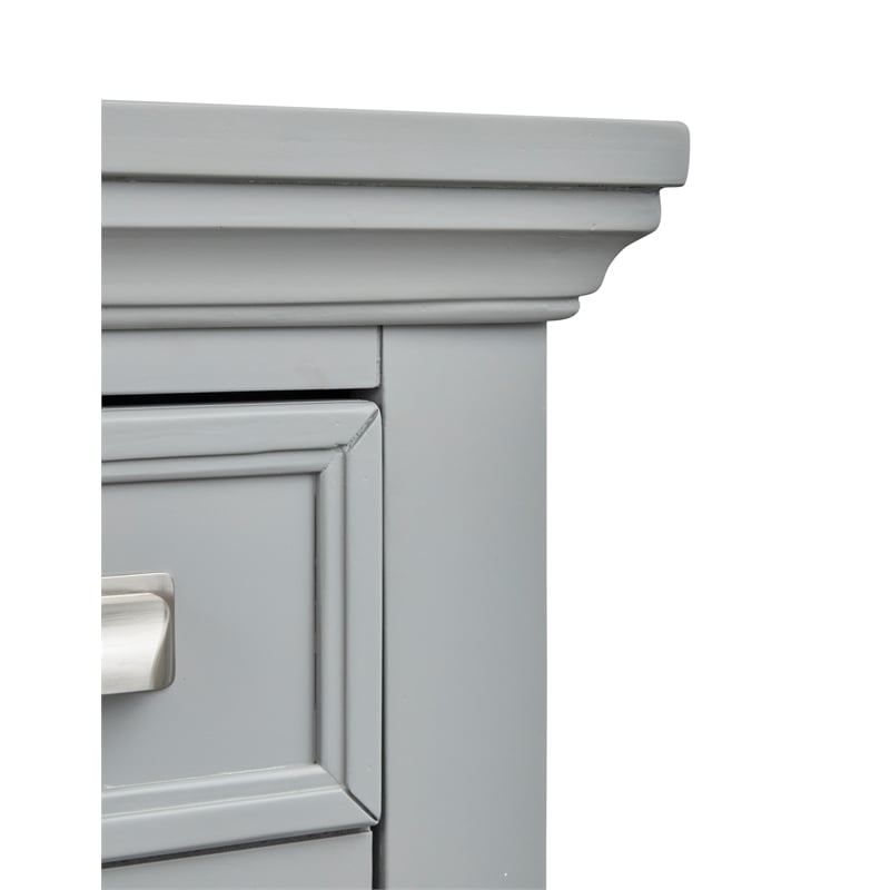 Magnussen Home Charleston Harbor Gray Grey Drawer Nightstand