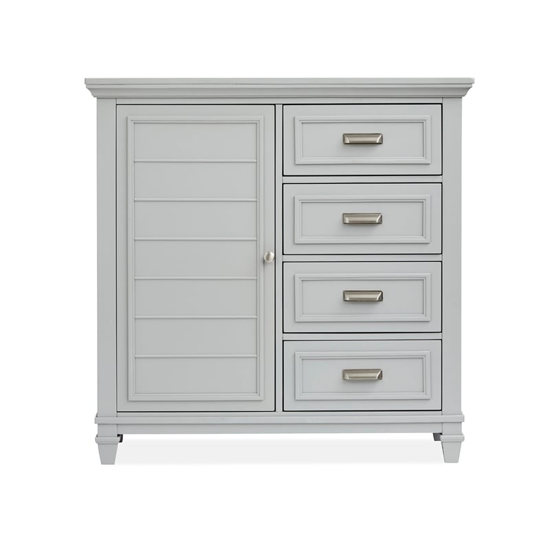 Magnussen Home Charleston Harbor Gray Grey 1-Door Bedroom Chest