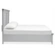 Magnussen Home Charleston Harbor Gray California King Grey Panel Bed