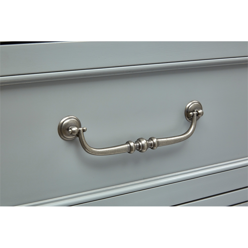 Magnussen Home Glenbrook Pebble King Panel Storage Bed