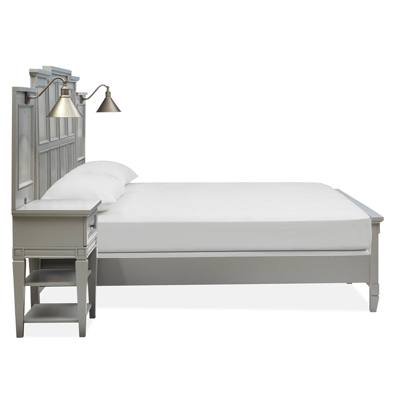 Magnussen Home Glenbrook Pebble King Wall Bed
