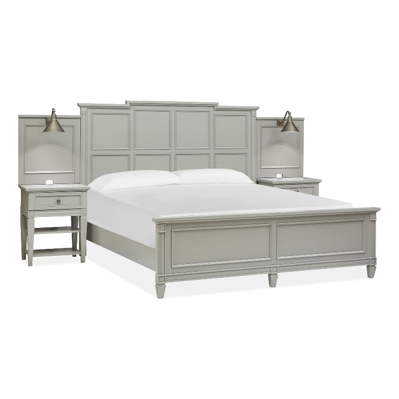 Magnussen Home Glenbrook Pebble King Wall Bed