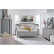 Magnussen Home Glenbrook Pebble King Upholstered Wall Bed
