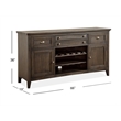 Magnussen Home Westley Falls Graphite Buffet