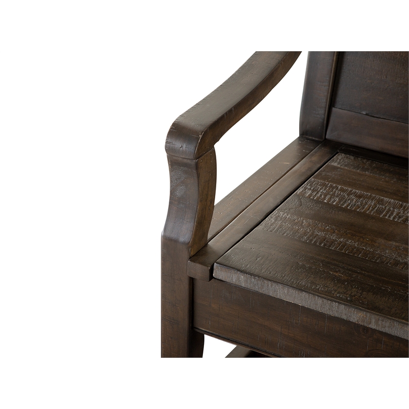 Magnussen Home Westley Falls Graphite Bench