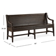 Magnussen Home Westley Falls Graphite Bench