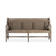 Magnussen Home Paxton Place Dovetail Grey Bench