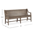 Magnussen Home Paxton Place Dovetail Grey Bench