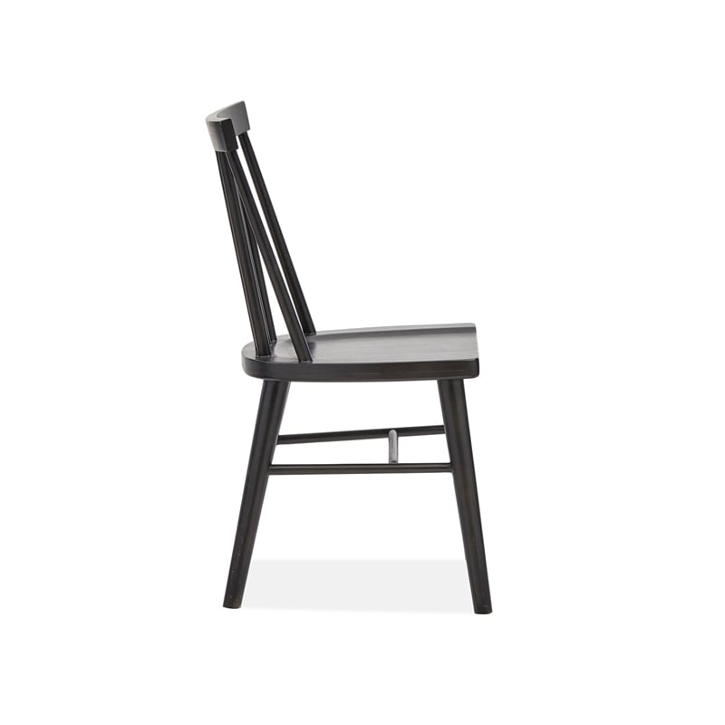 Magnussen Home Lindon Coffee Bean Side Chair Two Pack