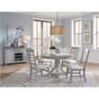 Magnussen Home Charleston Harbor Gray Grey Extendable Rectangular Dining Table